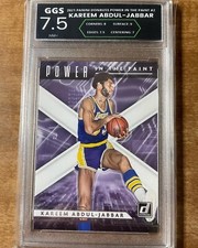 2021 Donruss Power in the Paint Kareem Abdul-Jabbar #2 GGS 7.5 NM+