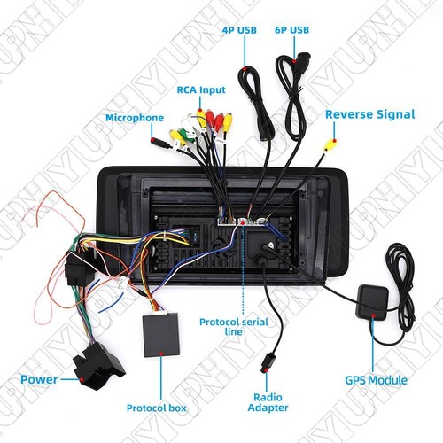 12.3" Car Stereo Radio GPS Navi For Benz 05-11 M-Class W164 06-12 GL-Class X164 - Picture 6 of 11