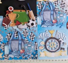 Sports Gym Bag & Hobbies Die Cut Set & Papers 16 Pieces Male 