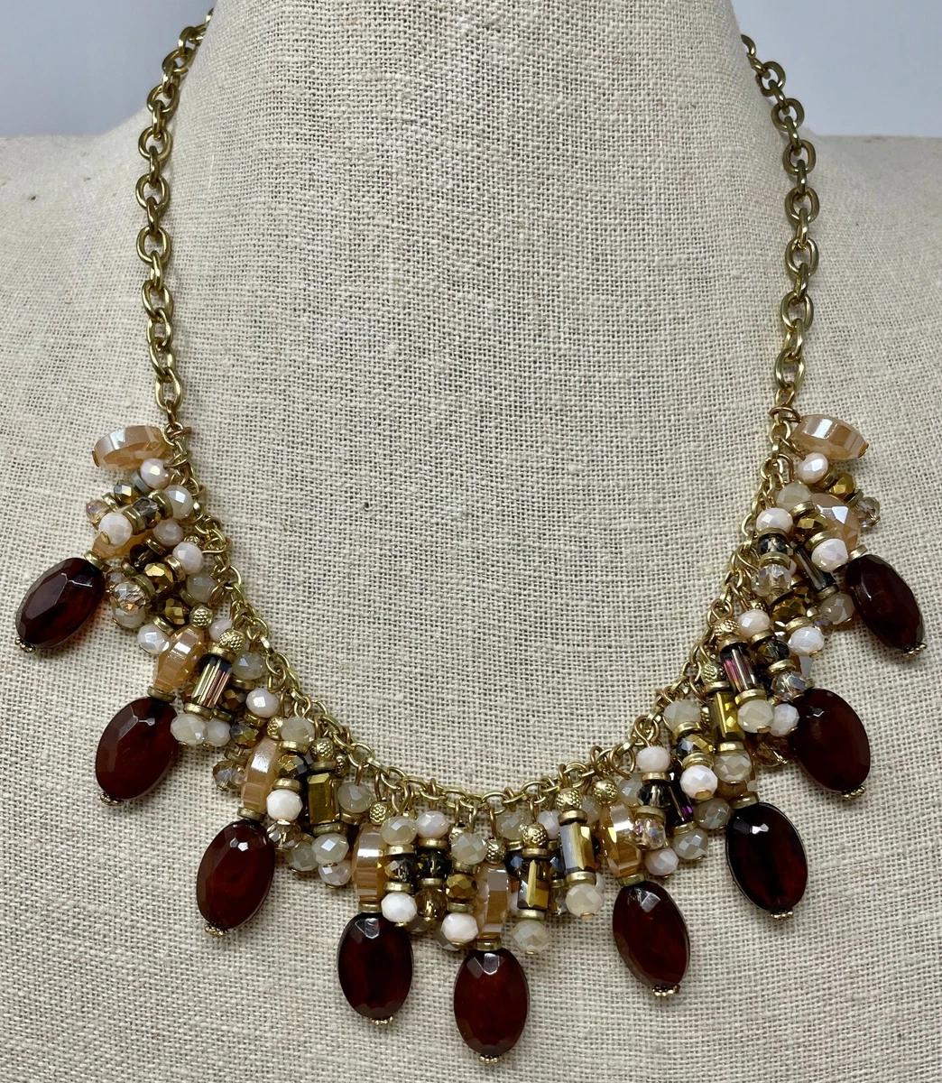 Gold 2024 statement necklace