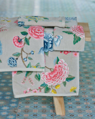 Handtuch Gästehandtuch 'Good Evening' beige 2 Größen Baumwolle Pip Studio