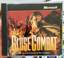 Close Combat Microsoft - Army Battle War Windows PC CD-ROM Win95 1996