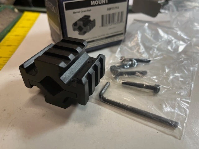 Barska Tactical Escopeta Riel Picatinny Weaver Montaje en Cañón AW11714 Foto 3 de 4