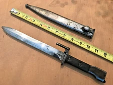 Argentine FN 7.62 Cal Model Type A BAYONET & SCABBARD  see description