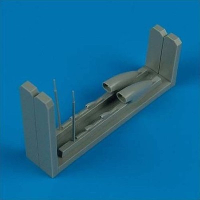 Fw Ta 154 air intakes & pitot tube - Hasegawa - / 1:72 - Quickboost 72289