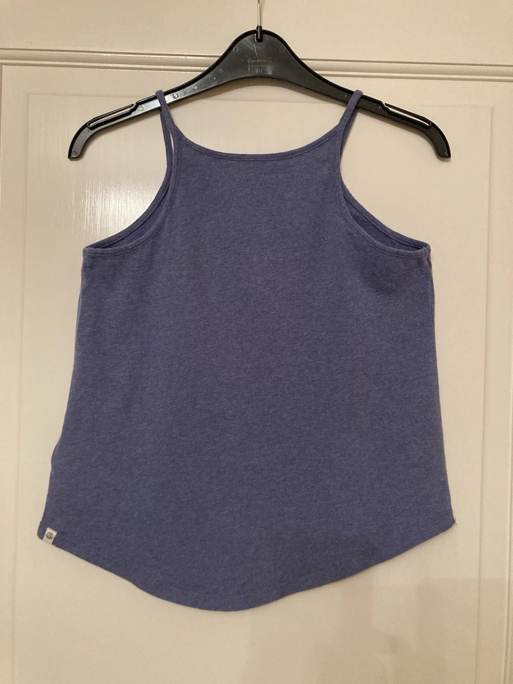 Girls Roxy Blue Strappy Summer Top - 12-13 Years- Excellent Condition - Image 2 of 4
