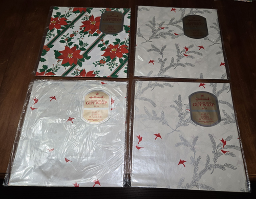 50+ feuilles de papier d'emballage vintage années 60-80 design rétro coloré cadeaux vacances - Photo 4/9