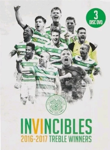 INVINCIBLES 2016-17: Treble Winners: Celtic Football Club: New/Sealed DVD Boxset - 第 1/4 張圖片