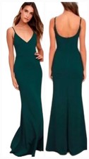 Lulus Womens Dress Teal Infinite Glory V Neck...
