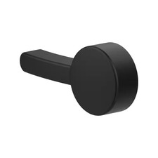 Cadet Pro Toilet Tank Lever with Metal Arm and Metal Handle in Matte Black