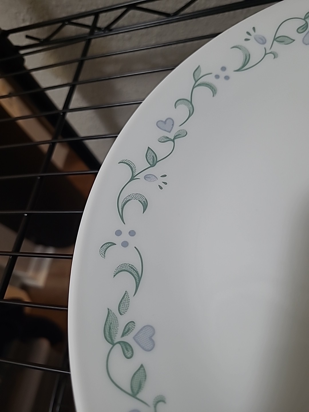 Corelle Country Cottage Dinner Plates 10.25" Set Of 4