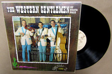 AUTOGRAPHED, THE WESTERN GENTLEMEN OF REATA PASS,LPS-1001-B,VINYL ALBUM RECORD