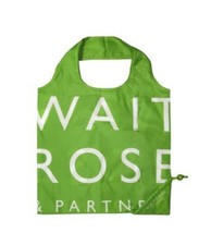 Waitrose & Partners Core Drawstring Stripe Core Pouch Bag - Shopping