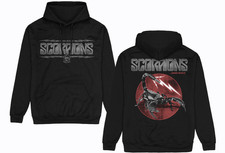 Raised On Rock Scorpions Band Hoodie Pullover Black Unisex S-5XL 1K0512