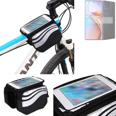 Fahrrad Halterung für Motorola Edge+ 2023 Rahmenhalter Fahrradtasche Rahmentasc