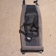 Thule Chariot Infant Sling Child Seat Insert Safety Harness Grey/Black Rear