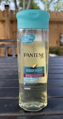 Pantene Pro-V Aqua Light Nourishing Shampoo (12.6 Fl Oz) NOS Silicone Free