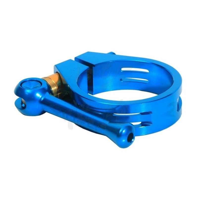 Braçadeira de liberação rápida tubo de cabeça QR de 40 mm trava titânio parafuso Ti para bicicleta Birdy - Imagem 4 de 4