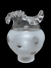 Boccia di vetro per Lampadario Lume Lampada Paralume Glass Bowl Ø Foro 5,9 cm