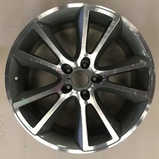 GENUINE VAUXHALL ASTRA H VXR OPC 19 INCH ALLOY WHEEL ANTHRACITE SILVER 13271698