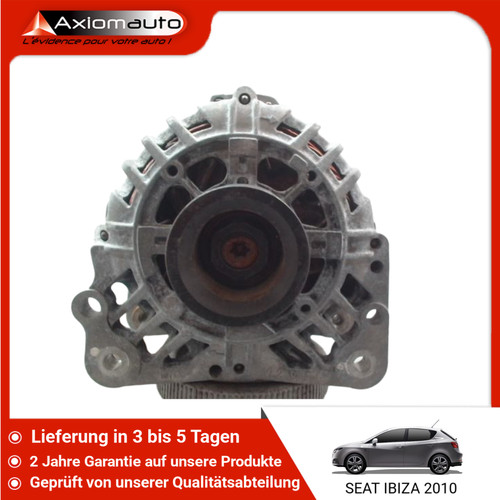 🇩🇪 LICHTMASCHINE ➤ SEAT IBIZA IV Phase 1 (6J) 2008-2012 038903018R ♻️