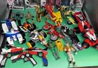 Huge Lot Of Vintage & RARE Power Rangers Figures/Vehicles/Weapons Accessories