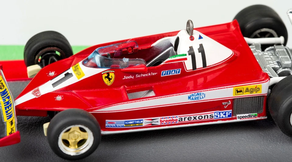 Ferrari 312 T3 Jody Scheckter 1979 Modellino Formula 1 Scala 1:43 Blister Nuovo - Immagine 3 di 4