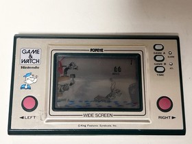 RARE Japan Nintendo Game & Watch Popeye Wide Screen TESTED WORKING