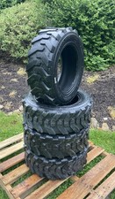 Set Of 4-27x8.50-15 Forerunner Sks-5 Skid Steer/tractor Tires -27-8.50-15