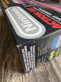 Nintendo Entertainment System NES Duck Hunt/Mario Action Set in scatola con giochi