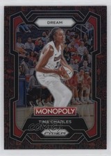 2024 Panini Prizm Monopoly WNBA Classic Icons Red Prizm Tina Charles #71 9bg