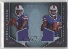 2016 Infinity RPS Dual Memorabilia 250/288 Cardale Jones Jonathan Williams 2r7