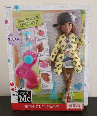 MGA Entertainment Project Mc2 Netflix STEAM Bryden's Nail Powder Experiment 6 Up