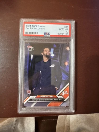 2024 Topps Now Caleb Williams PSA 10