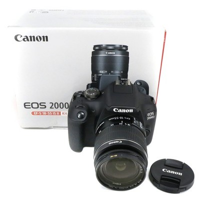 CANON EOS 2000D  mit EF-S 18-55 IS II  - nur 980 clicks  *  Fotofachhändler *