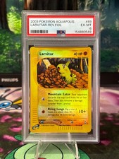 2003 Pokémon Aquapolis Larvitar Reverse  Foil Holo #89 PSA 6 NM on eBay
