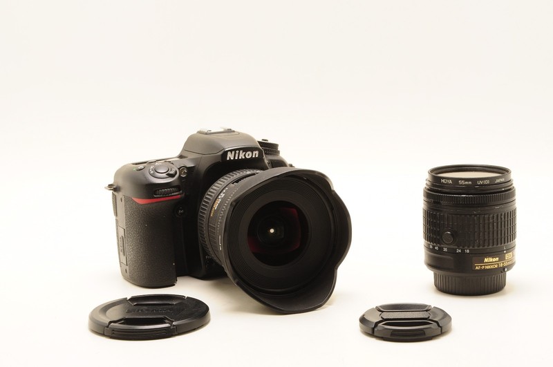 NIKON D7500, WITH 2 LENSES, APPROX 36K FIRINGS..NORMAL LENS AND SUPER-WIDE ZOOM