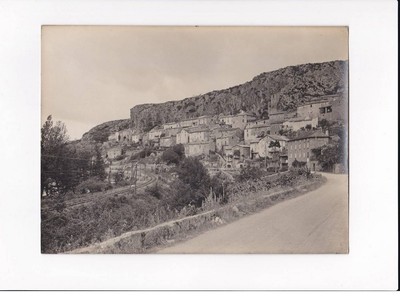AVEYRON, Peyre, Le Village, Photo Auclair-Melot, environ 23x17cm années 1920-