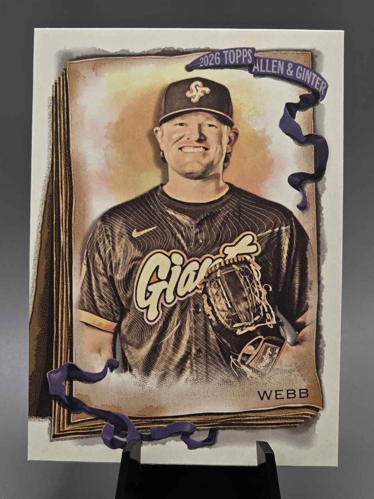 2026 Topps Allen & Ginter Logan Webb #212 San Francisco Giants  Baseball Card
