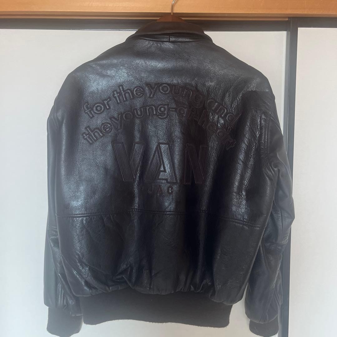 VAN jac stadium jacket leather Jacket - image 2