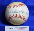 Brooks Robinson JSA Coa Autograph Official American League OAL Signed Baseball