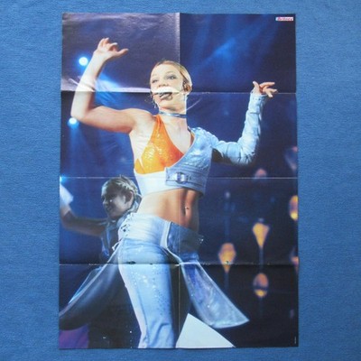 BRITNEY SPEARS POSTER YAM 8 Seiten 2000er Bon Jovi