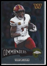 2025 Topps Chrome Football 1975 Throwback #1975-35 Terry McLaurin Commanders