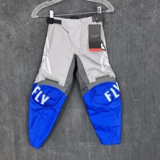 Fly Racing F-16 MX Pants YOUTH 22 Blue Off-Road Dirt Bike Motocross Boys Kids