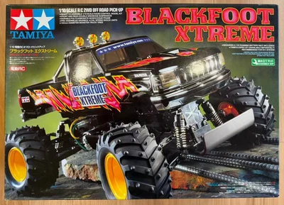 TAMIYA 1/10 RC BLACKFOOT EXTREME 2WD OFF-ROAD PICK UP RARE 58312 - image 1 of 4