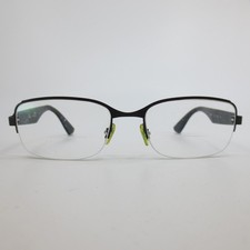 Ray-Ban RB 6311 2503 Matte Black Semi Rimless Rectangular Eyeglass Frames 52-18