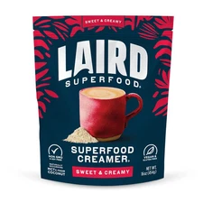 Laird Superfood Non Dairy Coffee Creamer Powder 16Oz Plant Based Vegan Keto