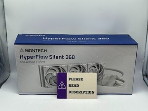 Montech HyperFlow Silent 360mm All in One Liquid CPU Cooling Kit - White - READ