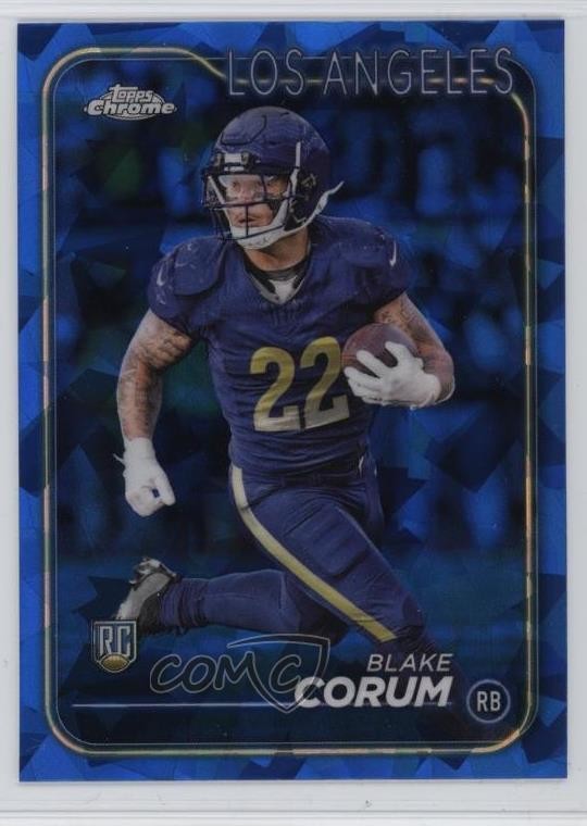 2024 Topps Chrome Sapphire Edition Rookies Blake Corum #219 1s5g