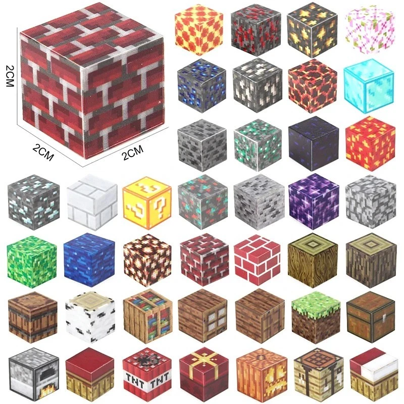 500PCS Magnetic Minecraft Building Blocks Set W/Doll Puzzle Kids Children Gifts